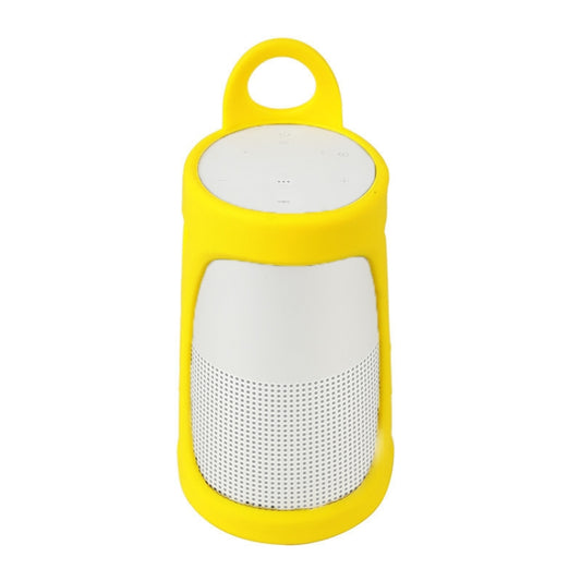 Portable Silica Gel Bluetooth Speaker Protective Case for BOSE Soundlink Revolve+ (Yellow) - Protective Case by buy2fix | Online Shopping UK | buy2fix