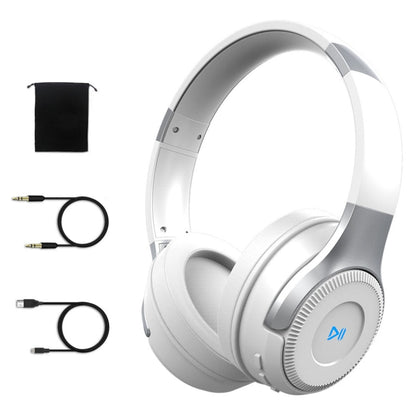 ZEALOT B26T Stereo Wired Wireless Bluetooth 4.0 Subwoofer Headset with 3.5mm Universal Audio Cable Jack & HD Microphone, For Mobile Phones & Tablets & Laptops, Support 32GB TF Card Maximum(White) - Headset & Headphone by ZEALOT | Online Shopping UK | buy2fix