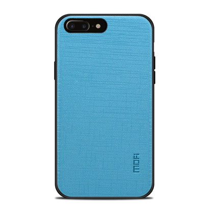 MOFI Anti-slip PC + TPU + Cloth Case for iPhone 8 Plus & 7 Plus(Blue) - More iPhone Cases by MOFI | Online Shopping UK | buy2fix