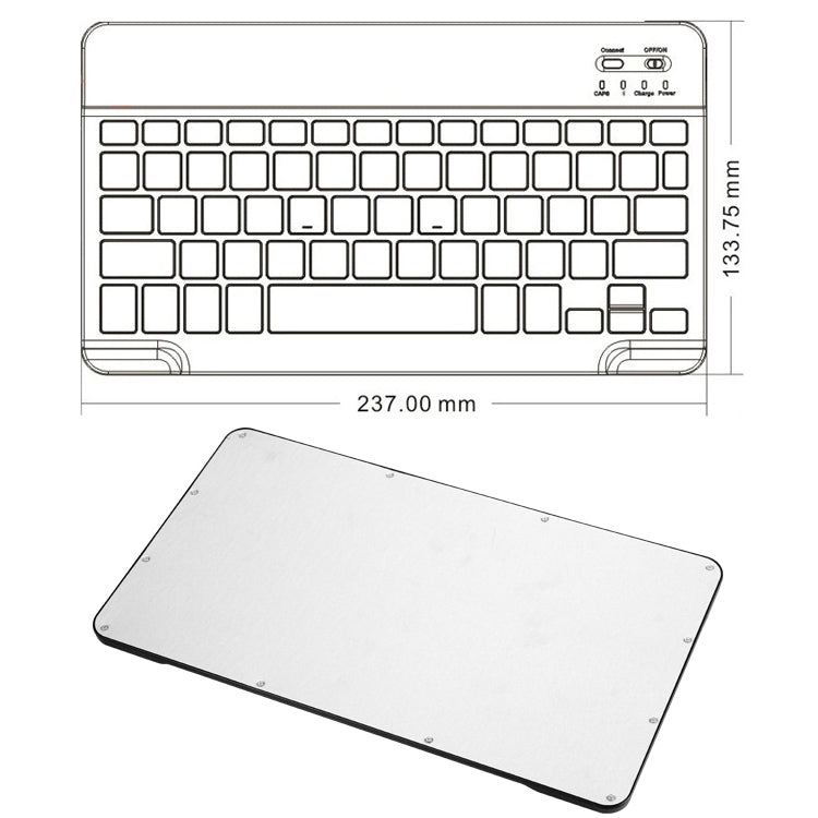Teclast Portable Bluetooth Wireless Tablet Keyboard(White) - Others Keyboard by TECLAST | Online Shopping UK | buy2fix