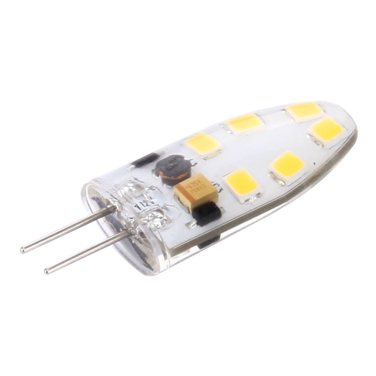 G4 2W 180LM Corn Light Bulb, 12 LED SMD 2835 Silicone, DC 12V, Big Size: 3.9x1.4x0.9cm(Warm White) - LED Blubs & Tubes by buy2fix | Online Shopping UK | buy2fix