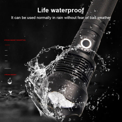 X92 Luminous Flux: 2000lm LED Waterproof Flashlight, Retractable Focus Function (Black) - LED Flashlight by buy2fix | Online Shopping UK | buy2fix