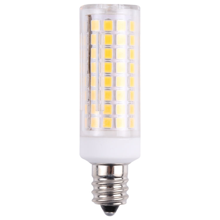 E12 102 LEDs SMD 2835 2800-3200K LED Corn Light, AC 110V(Warm White) - LED Blubs & Tubes by buy2fix | Online Shopping UK | buy2fix
