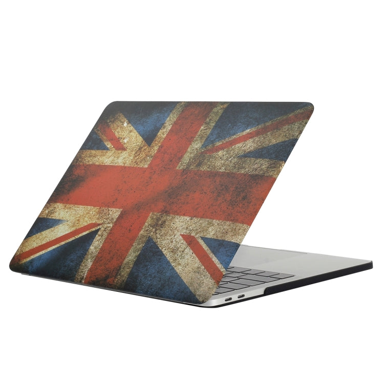 For 2016 New Macbook Pro 13.3 inch A1706 & A1708 Retro UK Flag Pattern Laptop Water Decals PC Protective Case - MacBook Pro Cases by buy2fix | Online Shopping UK | buy2fix