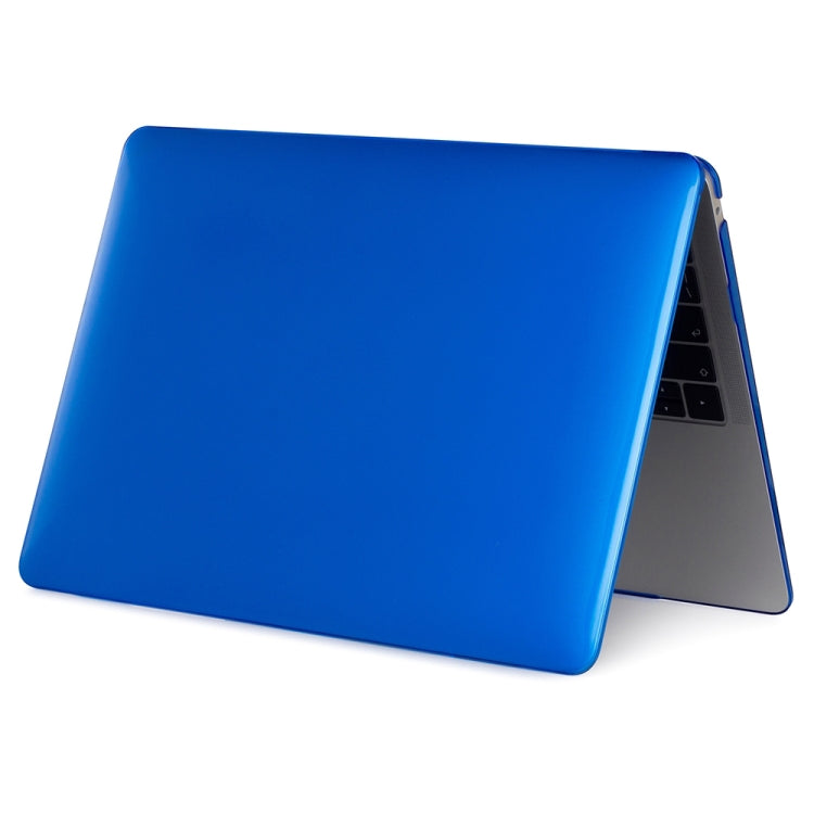 For MacBook Air 13.3 inch A1932 2018 & A2179 2020 & A2337 Laptop Crystal Style Protective Case(Dark Blue) - MacBook Air Cases by buy2fix | Online Shopping UK | buy2fix