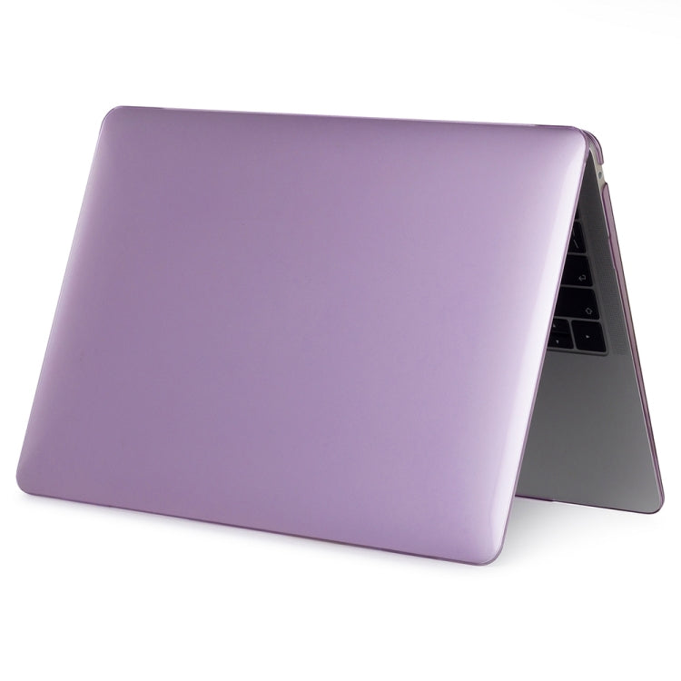 For MacBook Air 13.3 inch A1932 2018 & A2179 2020 & A2337 Laptop Crystal Style Protective Case(Purple) - MacBook Air Cases by buy2fix | Online Shopping UK | buy2fix