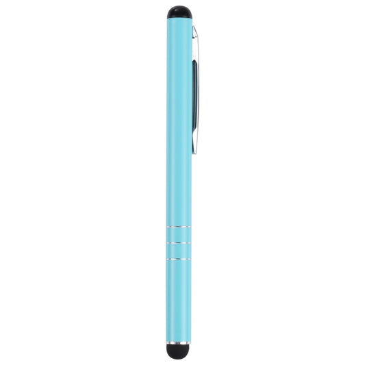 Universal Three Rings Mobile Phone Writing Pen (Sky Blue) - Stylus Pen by buy2fix | Online Shopping UK | buy2fix