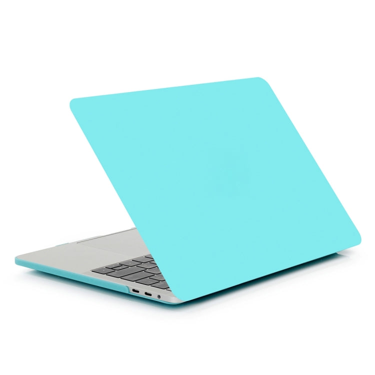 ENKAY Hat-Prince 2 in 1 Frosted Hard Shell Plastic Protective Case + US Version Ultra-thin TPU Keyboard Protector Cover for 2016 New MacBook Pro 15.4 inch with Touchbar (A1707)(Baby Blue) - MacBook Pro Cases by ENKAY | Online Shopping UK | buy2fix