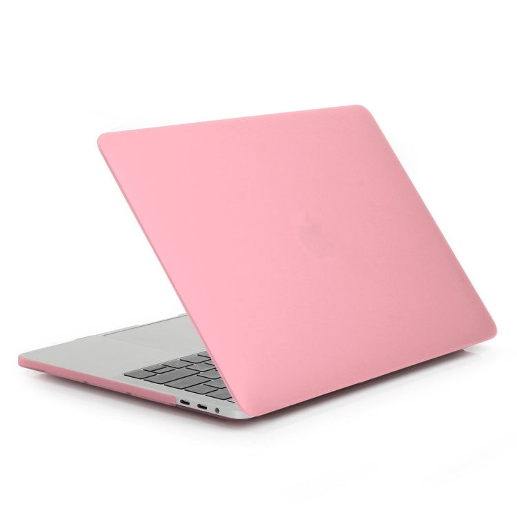 ENKAY Hat-Prince 2 in 1 Frosted Hard Shell Plastic Protective Case + Europe Version Ultra-thin TPU Keyboard Protector Cover for 2016 MacBook Pro 13.3 Inch without Touch Bar (A1708) (Pink) - MacBook Pro Cases by ENKAY | Online Shopping UK | buy2fix