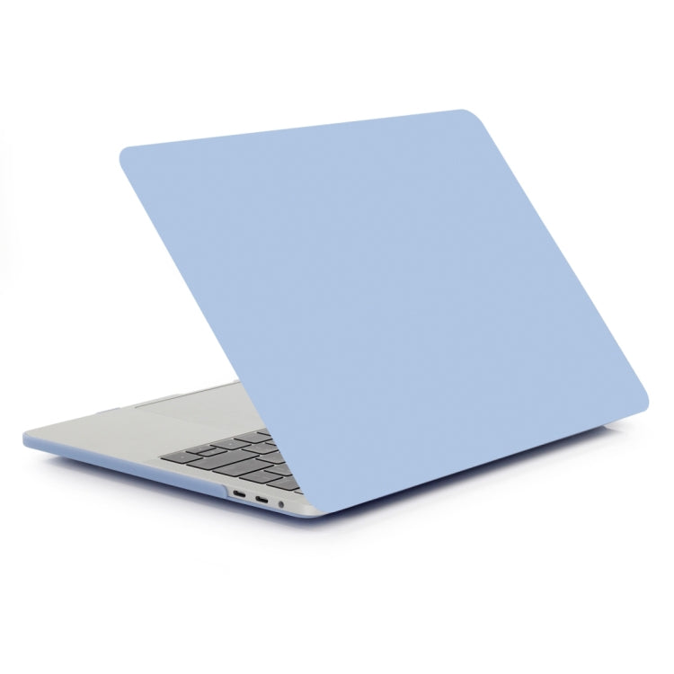 Laptop Frosted Style PC Protective Case for MacBook Pro 15.4 inch A1990 (2018)(Blue) - MacBook Pro Cases by buy2fix | Online Shopping UK | buy2fix