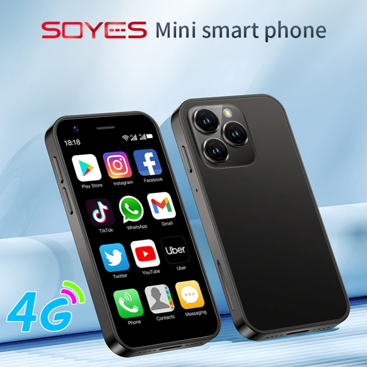 SOYES XS16, 2GB+16GB, 3.0 inch Android 10.0 MTK6737 Quad Core, Bluetooth, WiFi, Network: 4G, Dual SIM, Support Google Play Store (Black) - SOYES by SOYES | Online Shopping UK | buy2fix