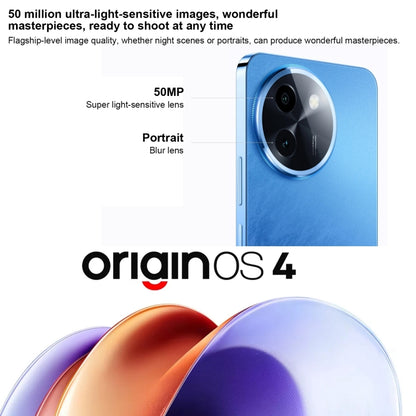 vivo Y200i, Dual Back Cameras, 8GB+256GB, Face ID Screen Fingerprint Identification, 6.72 inch Android 14.0 OriginOS 4 Snapdragon 4 Gen 2 Octa Core 2.2GHz, OTG, Network: 5G, Support Google Play (Black) - vivo by vivo | Online Shopping UK | buy2fix