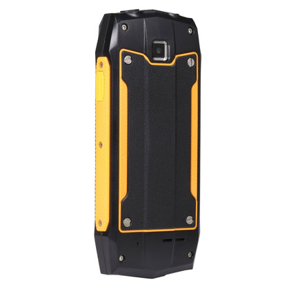 Rugtel R1C Rugged Phone, IP68 Waterproof Dustproof Shockproof, 2.4 inch, MTK6261D, 2000mAh Battery, SOS, FM, Dual SIM(Yellow) - Others by Rugtel | Online Shopping UK | buy2fix