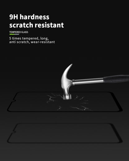 MOFI 9H 2.5D Full Glue Tempered Glass Film for Galaxy A40s(Black) - Galaxy Tempered Glass by MOFI | Online Shopping UK | buy2fix