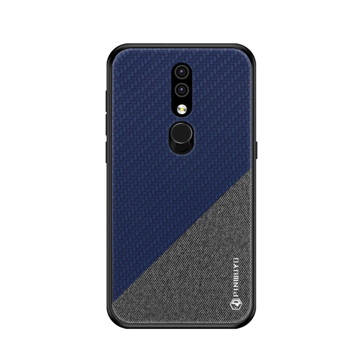 PINWUYO Honors Series Shockproof PC + TPU Protective Case for Nokia 4.2 (Blue) - Nokia Cases by PINWUYO | Online Shopping UK | buy2fix