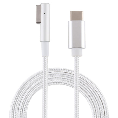 45W / 60W / 65W / 85W 5 Pin MagSafe 1 (L-Shaped) to USB-C / Type-C PD Charging Cable(White) - Cable & Adapter by buy2fix | Online Shopping UK | buy2fix