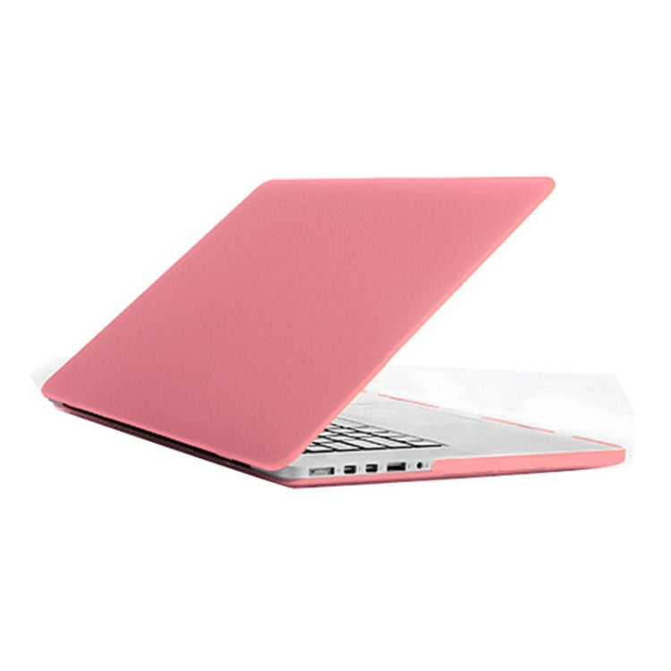 Laptop Frosted Hard Plastic Protection Case for Macbook Pro Retina 13.3 inch(Pink) - MacBook Pro Cases by buy2fix | Online Shopping UK | buy2fix