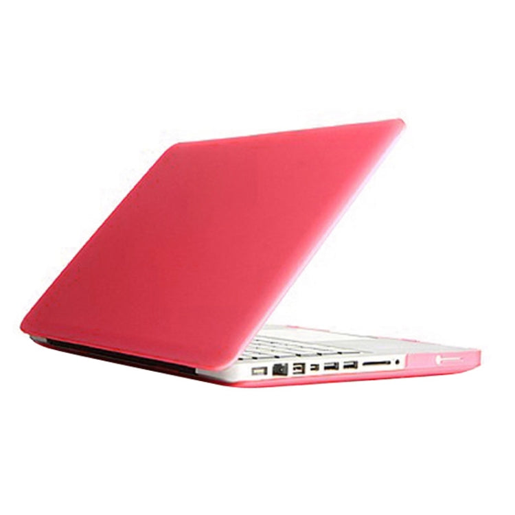 Frosted Hard Protective Case for Macbook Pro 15.4 inch  (A1286)(Pink) - MacBook Pro Cases by buy2fix | Online Shopping UK | buy2fix