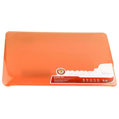 ENKAY for Macbook Air 11.6 inch (US Version) / A1370 / A1465 Hat-Prince 3 in 1 Frosted Hard Shell Plastic Protective Case with Keyboard Guard & Port Dust Plug(Orange) - MacBook Air Cases by ENKAY | Online Shopping UK | buy2fix