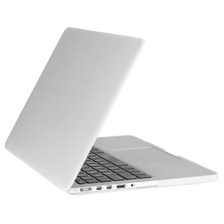 ENKAY for Macbook Pro Retina 13.3 inch (US Version) / A1425 / A1502 Hat-Prince 3 in 1 Frosted Hard Shell Plastic Protective Case with Keyboard Guard & Port Dust Plug(White) - MacBook Pro Cases by ENKAY | Online Shopping UK | buy2fix