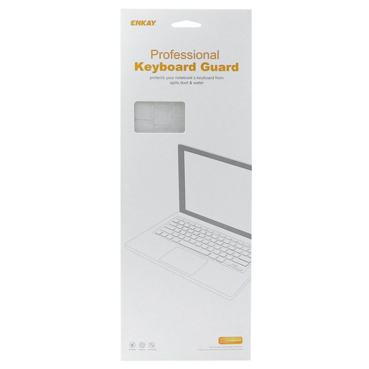 ENKAY for Macbook Pro Retina 13.3 inch (US Version) / A1425 / A1502 Hat-Prince 3 in 1 Frosted Hard Shell Plastic Protective Case with Keyboard Guard & Port Dust Plug(White) - MacBook Pro Cases by ENKAY | Online Shopping UK | buy2fix