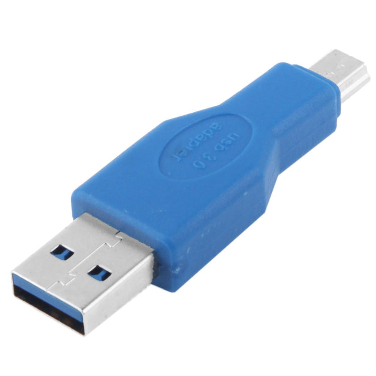 Super Speed USB 3.0 AM to Mini 5-Pin USB Adapter (Blue) - USB 3.0 by buy2fix | Online Shopping UK | buy2fix