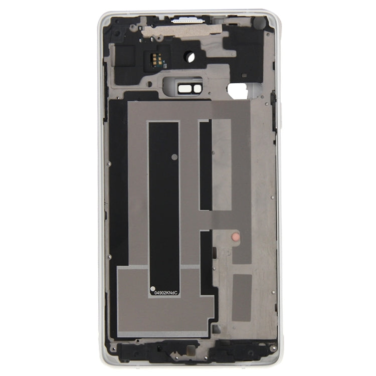 For Galaxy Note 4 / N910F Full Housing Cover (Front Housing LCD Frame Bezel Plate + Middle Frame Bezel Back Plate Housing Camera Lens Panel ) (White) - Other Galaxy Parts by buy2fix | Online Shopping UK | buy2fix