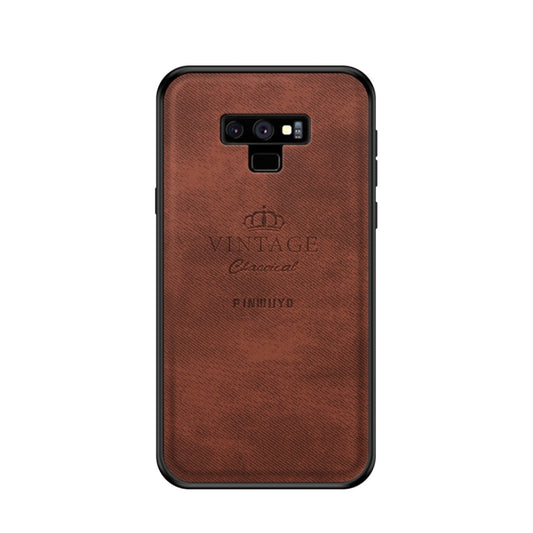 PINWUYO Shockproof Waterproof Full Coverage PC + TPU + Skin Protective Case for Galaxy Note 9 (Brown) - Galaxy Phone Cases by PINWUYO | Online Shopping UK | buy2fix
