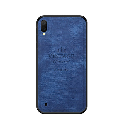PINWUYO Shockproof Waterproof Full Coverage PC + TPU + Skin Protective Case for Galaxy M10 (Blue) - Galaxy Phone Cases by PINWUYO | Online Shopping UK | buy2fix