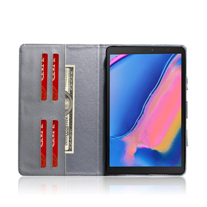 Wolf Pattern Horizontal Flip Leather Case for Galaxy Tab A 8 (2019) / P200 / P205, with Holder & Card Slot & Wallet - Tab A 8.0 & S Pen (2019) P200/P205 by buy2fix | Online Shopping UK | buy2fix