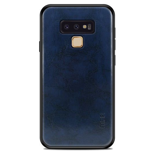 MOFI Shockproof TPU + PC + Leather Pasted Case for Galaxy Note 9(Blue) - Galaxy Phone Cases by MOFI | Online Shopping UK | buy2fix