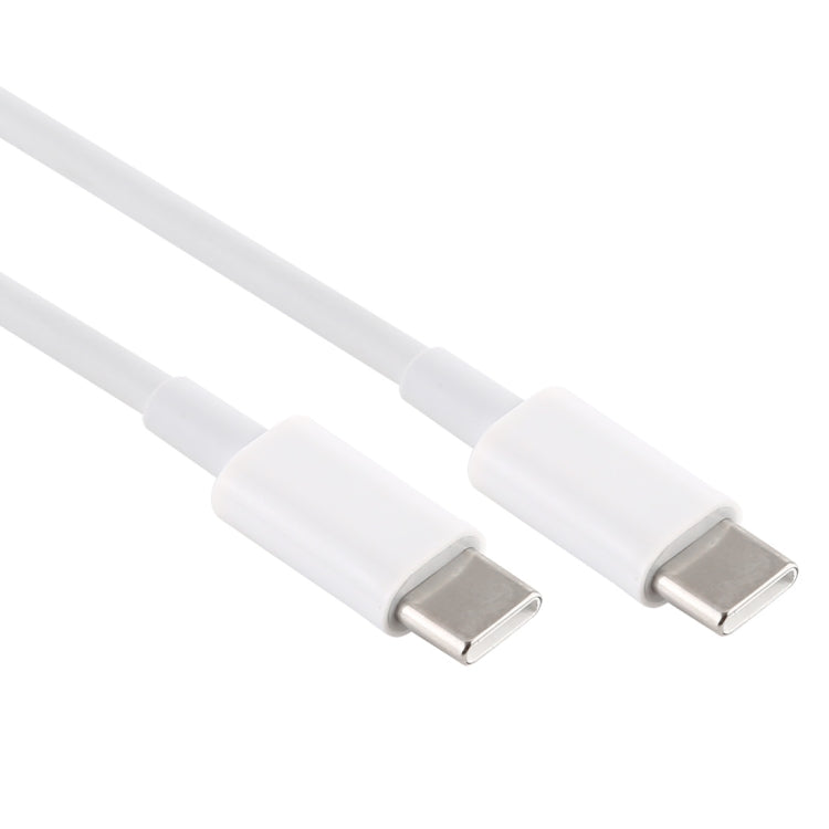 PD 5A USB-C / Type-C Male to USB-C / Type-C Male Fast Charging Cable, Cable Length: 1.5m (White) - USB-C & Type-C Cable by buy2fix | Online Shopping UK | buy2fix