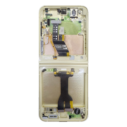 For Samsung Galaxy Z Flip6 SM-F741B Original LCD Screen Digitizer Full Assembly with Frame (Yellow) - Galaxy Z Series Parts by buy2fix | Online Shopping UK | buy2fix