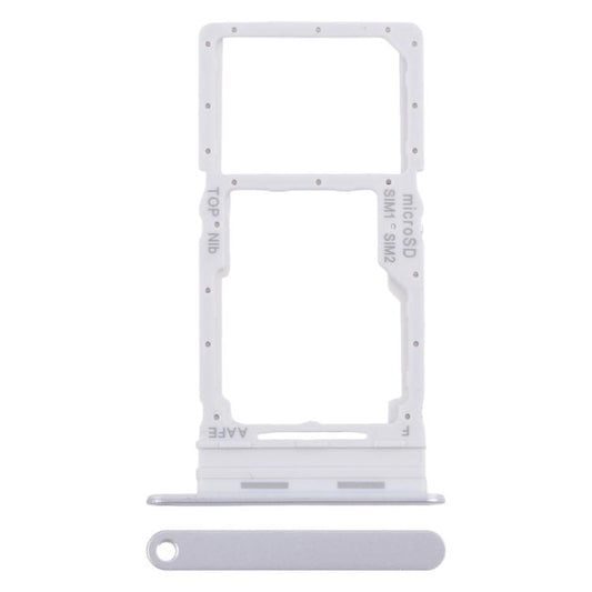 For Samsung Galaxy A16 SM-A165F Original SIM Card Tray + SIM / Micro SD Card Tray (Silver) - Galaxy A Series Parts by buy2fix | Online Shopping UK | buy2fix