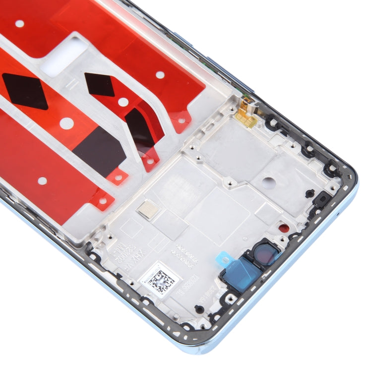 For Honor X50 Original Middle Frame Bezel Plate (Blue) - Full Housing Cover by buy2fix | Online Shopping UK | buy2fix