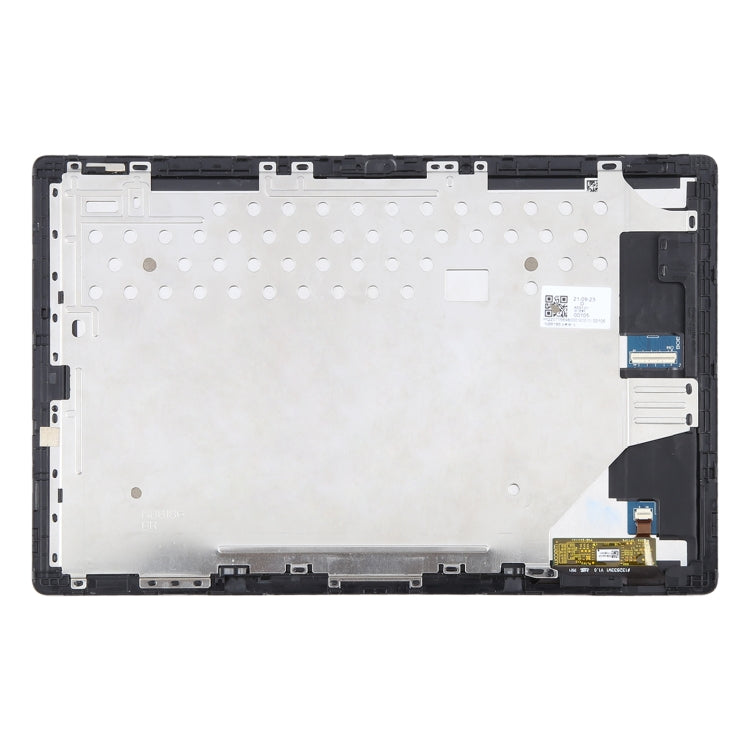 For Lenovo 10W 10 inch LCD Screen Digitizer Full Assembly with Frame (Black) - LCD Screen by buy2fix | Online Shopping UK | buy2fix