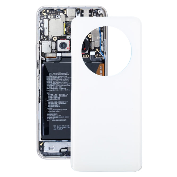 For Honor Magic4 Pro Battery Back Cover(White) - Back Cover by buy2fix | Online Shopping UK | buy2fix