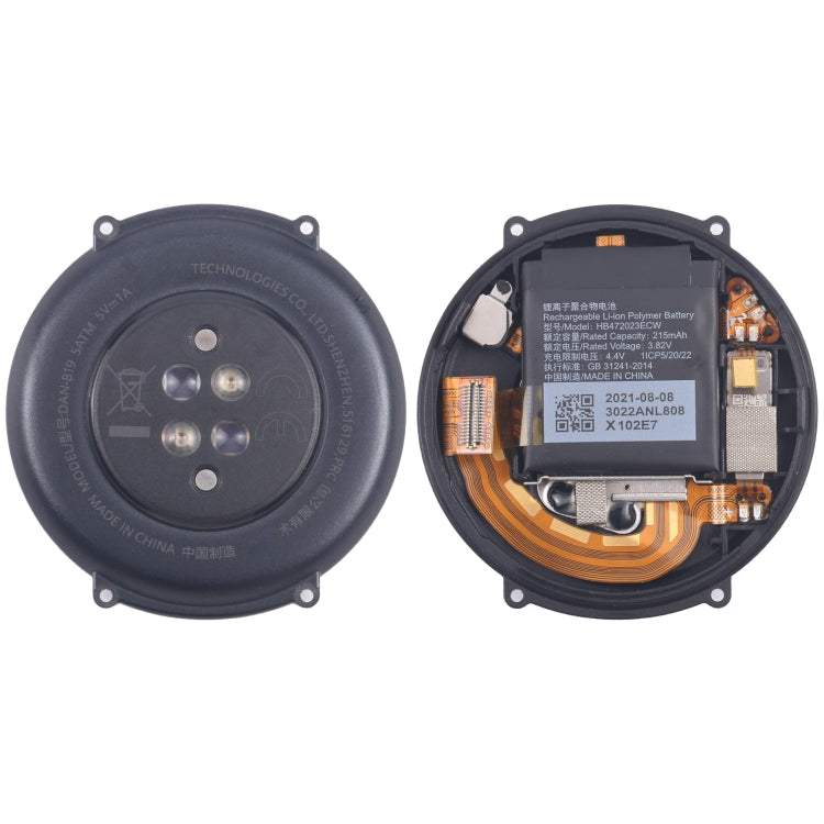 For Huawei Watch GT 2 42mm DAN-B19 Original Back Cover Full Assembly With Battery, Long FPC - For Huawei by buy2fix | Online Shopping UK | buy2fix