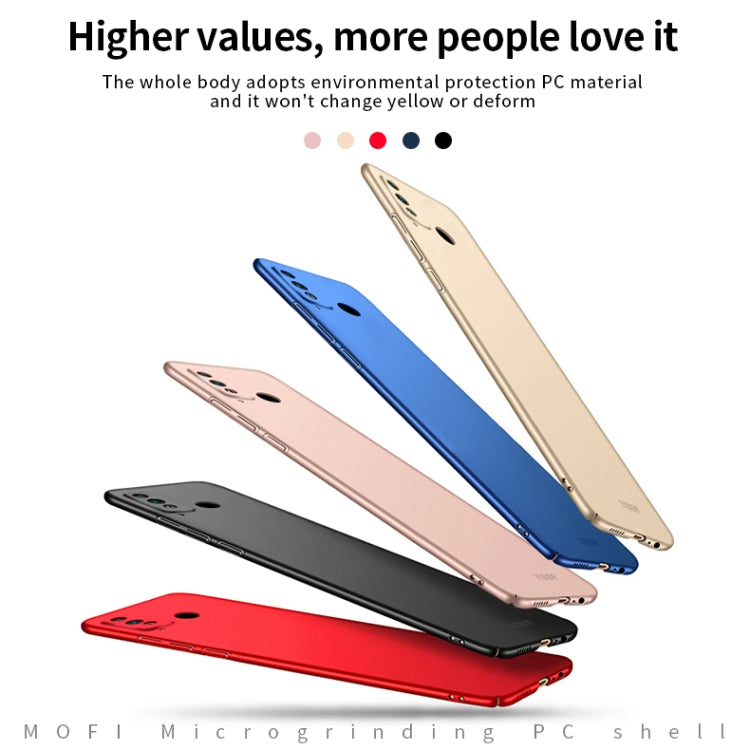 For Huawei Honor Play 4T MOFI Frosted PC Ultra-thin Hard Case(Gold) - Honor Cases by MOFI | Online Shopping UK | buy2fix