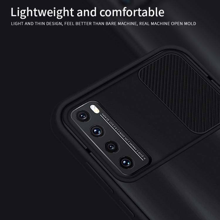 For Huawei nova 7 MOFI Xing Dun Series PC + TPU Anti-peep Waterproof And Anti-drop All-inclusive Protective Shell, Translucent Frosted(Black) - Huawei Cases by MOFI | Online Shopping UK | buy2fix