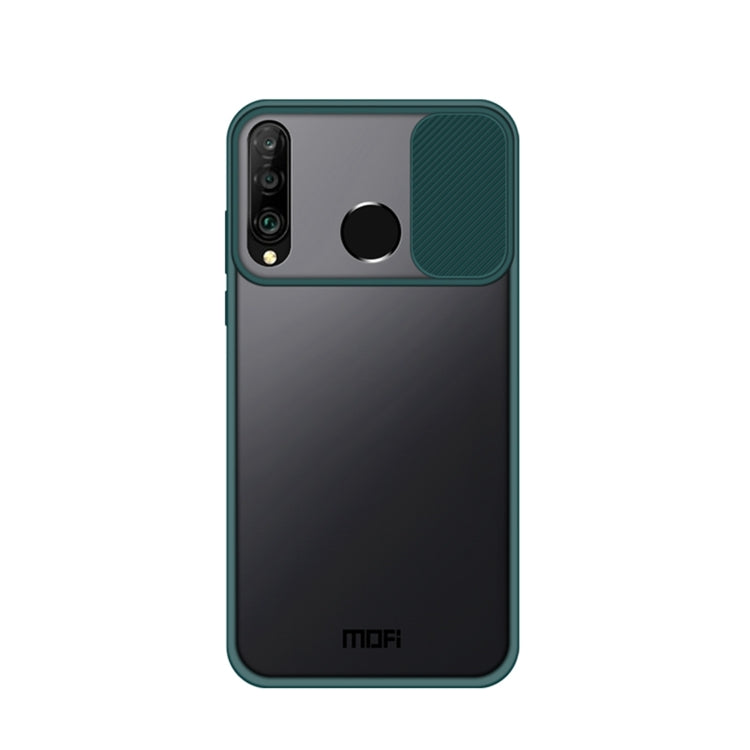 For Huawei P30 lite MOFI Xing Dun Series PC + TPU Anti-peep Waterproof And Anti-drop All-inclusive Protective Shell, Translucent Frosted(Green) - Huawei Cases by MOFI | Online Shopping UK | buy2fix