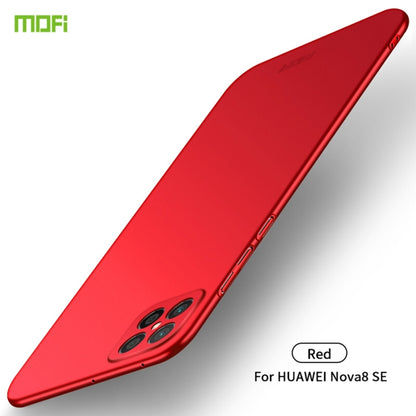 For Huawei nova 8 SE MOFI Frosted PC Ultra-thin Hard Case (Red) - Huawei Cases by MOFI | Online Shopping UK | buy2fix