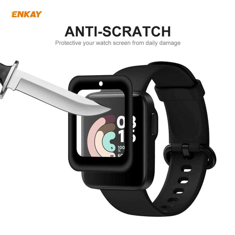 For Redmi Watch 5 PCS ENKAY Hat-Prince 3D Full Screen Soft PC Edge + PMMA HD Screen Protector Film - Screen Protector by ENKAY | Online Shopping UK | buy2fix