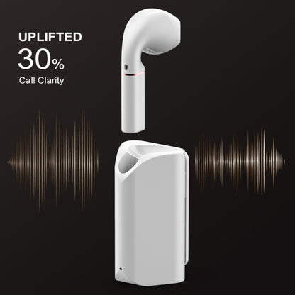 K60 Mini Business Wireless Bluetooth Earphone Car Driving Hands-free Headset with Mic(White) - Bluetooth Earphone by buy2fix | Online Shopping UK | buy2fix