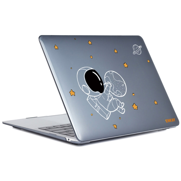 ENKAY Spaceman Pattern Laotop Protective Crystal Case for MacBook Pro 13.3 inch A2251 / A2289 / A2338 2020(Spaceman No.5) - MacBook Pro Cases by ENKAY | Online Shopping UK | buy2fix