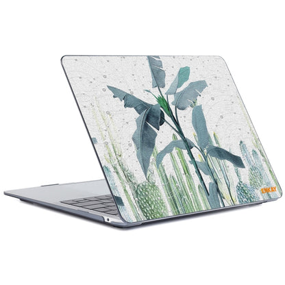 ENKAY Hat-Prince Natural Series Laotop Protective Crystal Case for MacBook Pro 16 inch A2141(Banana Leaves) - MacBook Pro Cases by ENKAY | Online Shopping UK | buy2fix