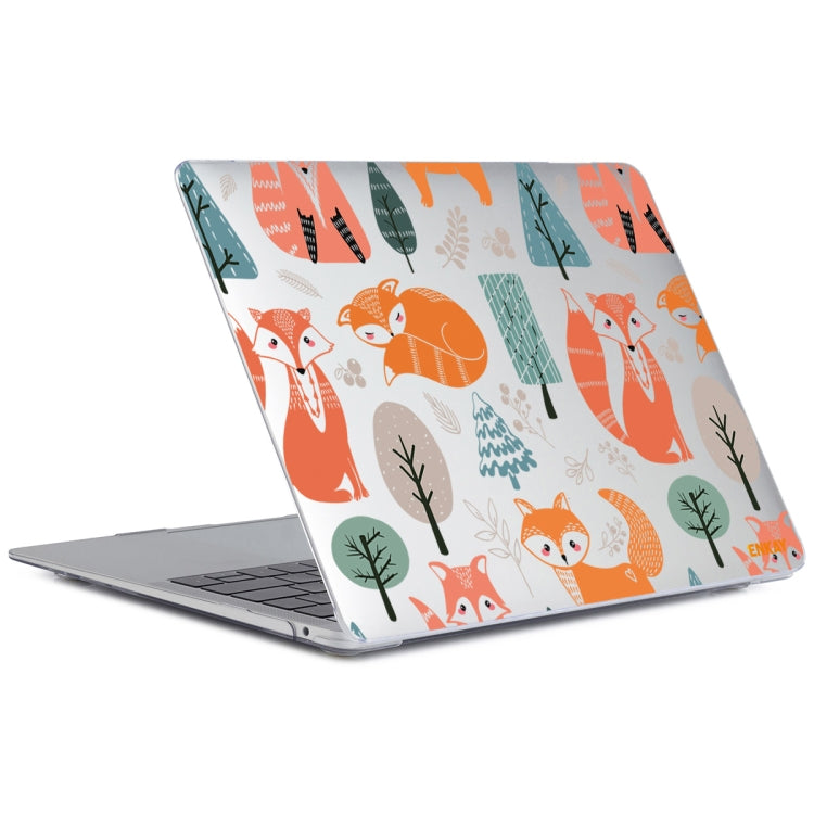 ENKAY Animal Series Pattern Laotop Protective Crystal Case For MacBook Pro 15.4 inch A1707 / A1990(Fox) - MacBook Pro Cases by ENKAY | Online Shopping UK | buy2fix