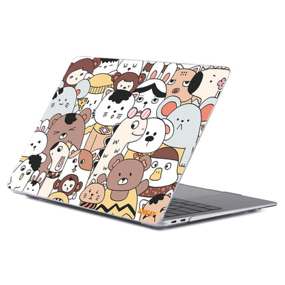 ENKAY Animal Series Pattern Laotop Protective Crystal Case For MacBook Pro 16 inch A2141(Animals No.1) - MacBook Pro Cases by ENKAY | Online Shopping UK | buy2fix