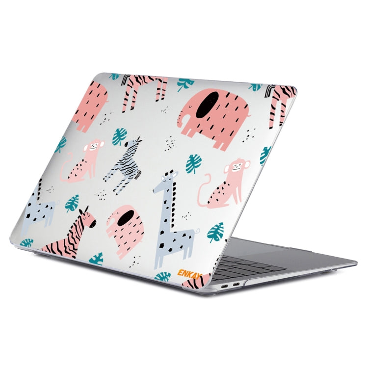 ENKAY Animal Series Pattern Laotop Protective Crystal Case For MacBook Pro 16 inch A2141(Animals No.2) - MacBook Pro Cases by ENKAY | Online Shopping UK | buy2fix