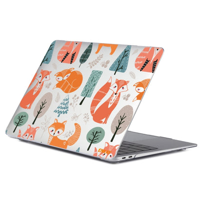 ENKAY Animal Series Pattern Laotop Protective Crystal Case For MacBook Pro 16.2 inch A2485 2021/A2880 2023(Fox) - MacBook Pro Cases by ENKAY | Online Shopping UK | buy2fix